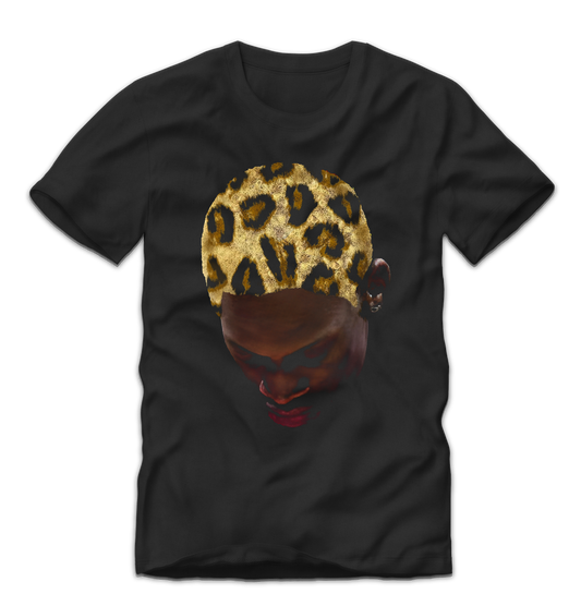 Wild Icon Leopard Hair Retro Tribute Tee