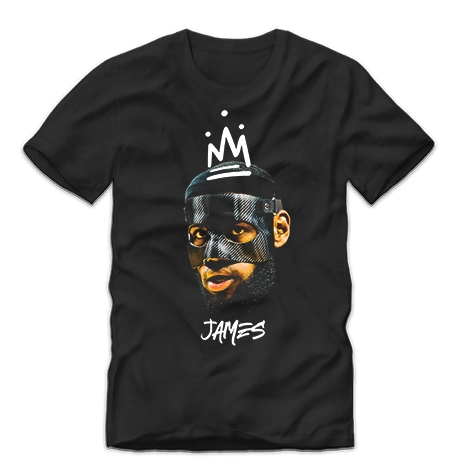 KING James – Pre-Rasterized Test Graphic (3-Stage Raster Set) - tshirthelpdeskstore