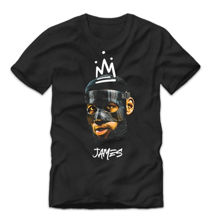 KING James – Pre-Rasterized Test Graphic (3-Stage Raster Set) - tshirthelpdeskstore