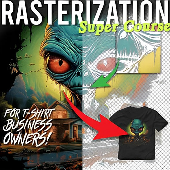 Rasterization course – T-Shirt Help Desk