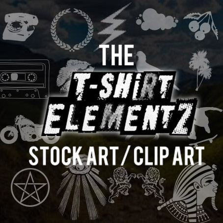 The T-shirt Elements Stock Art